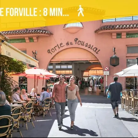 Perle Rare Croisette A Cote De L Carlton Centre Croisette 1mn 5mn Du Palais 4p Lejlighed